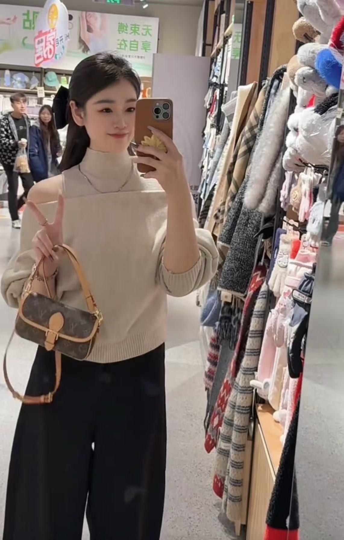 叙旧姑嫂 韩版时尚毛衣1128