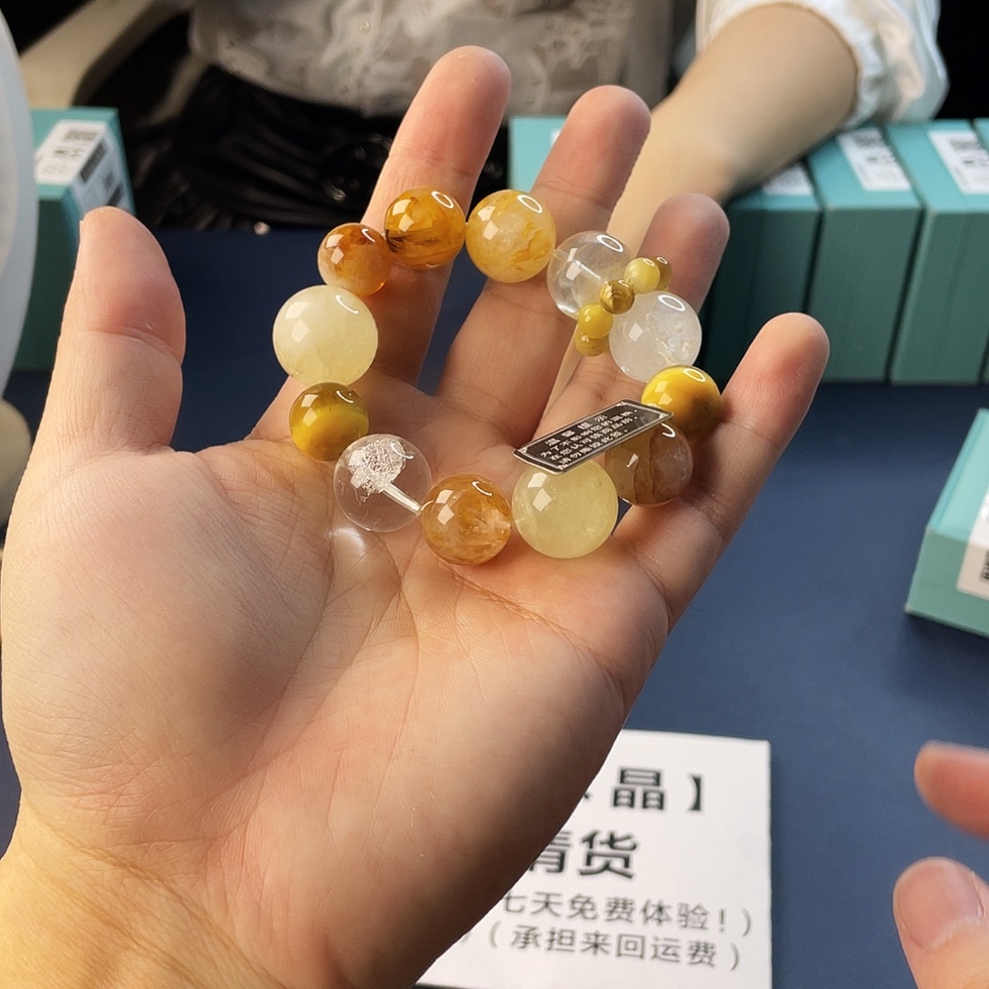 银S925镶嵌手链水晶