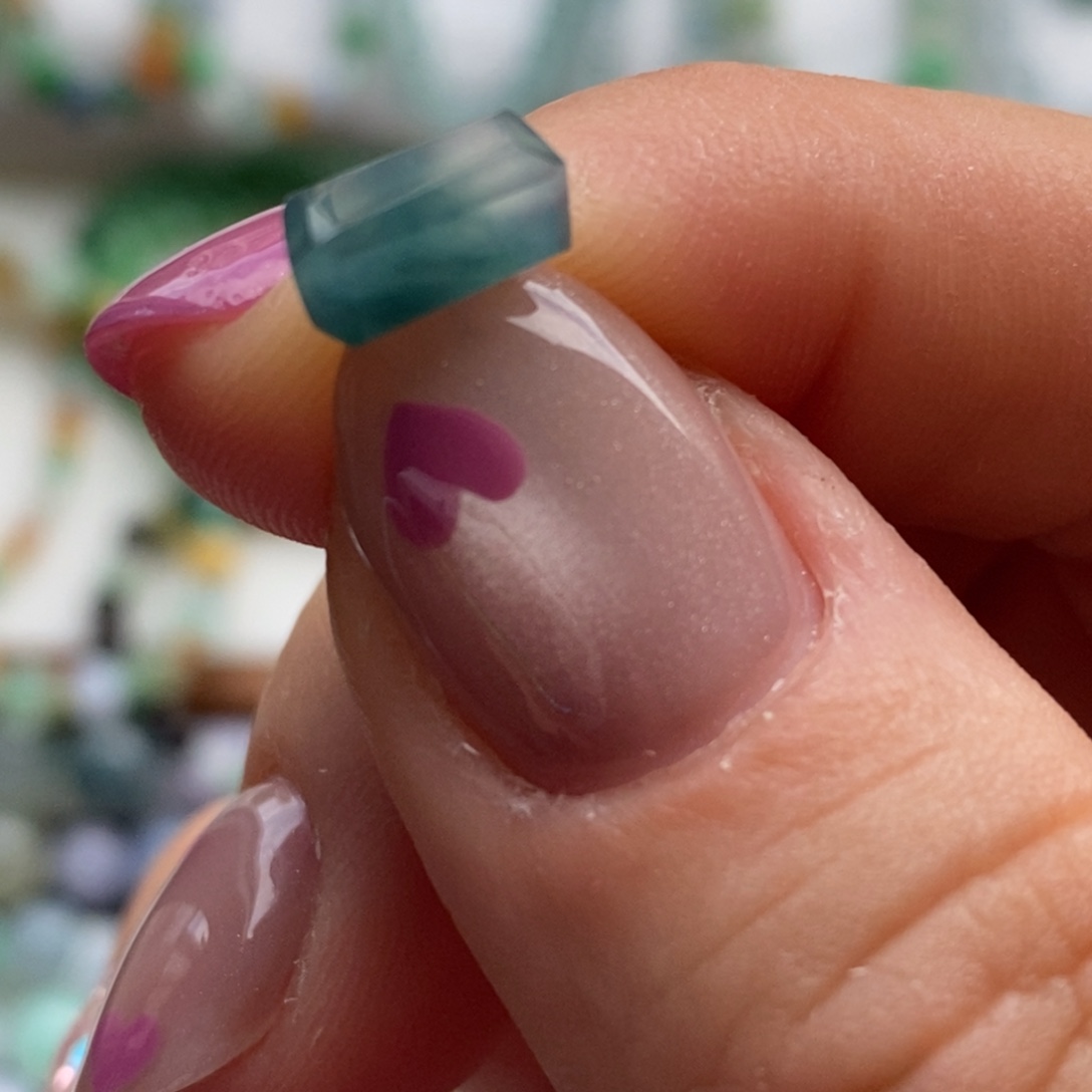 清***浅未镶嵌手链翡翠买断