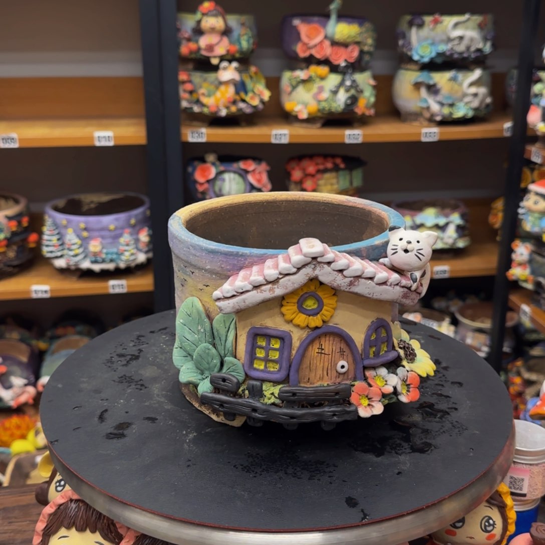 【闪购商品】京粗陶手捏