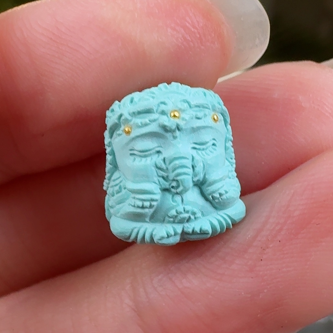 绿松石珠宝奇石未镶嵌