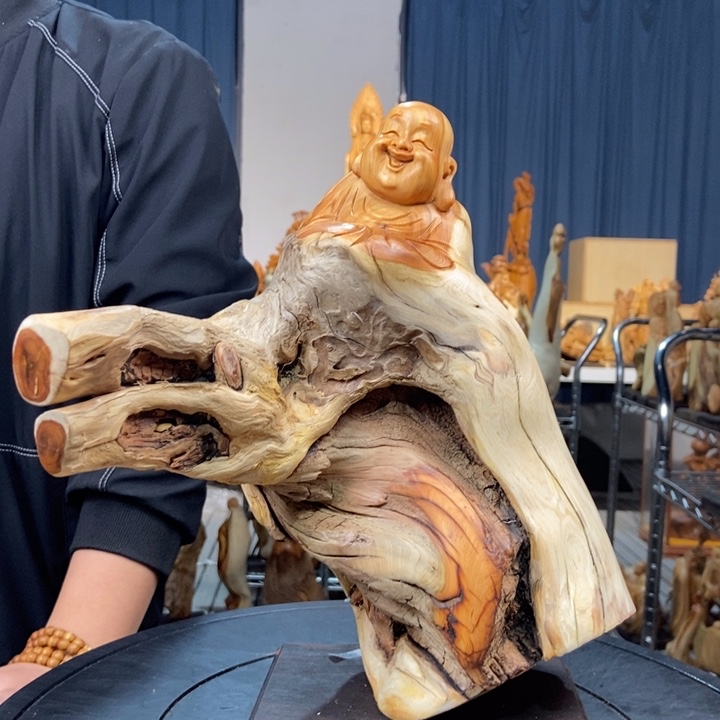 柏木（崖柏）随型摆件