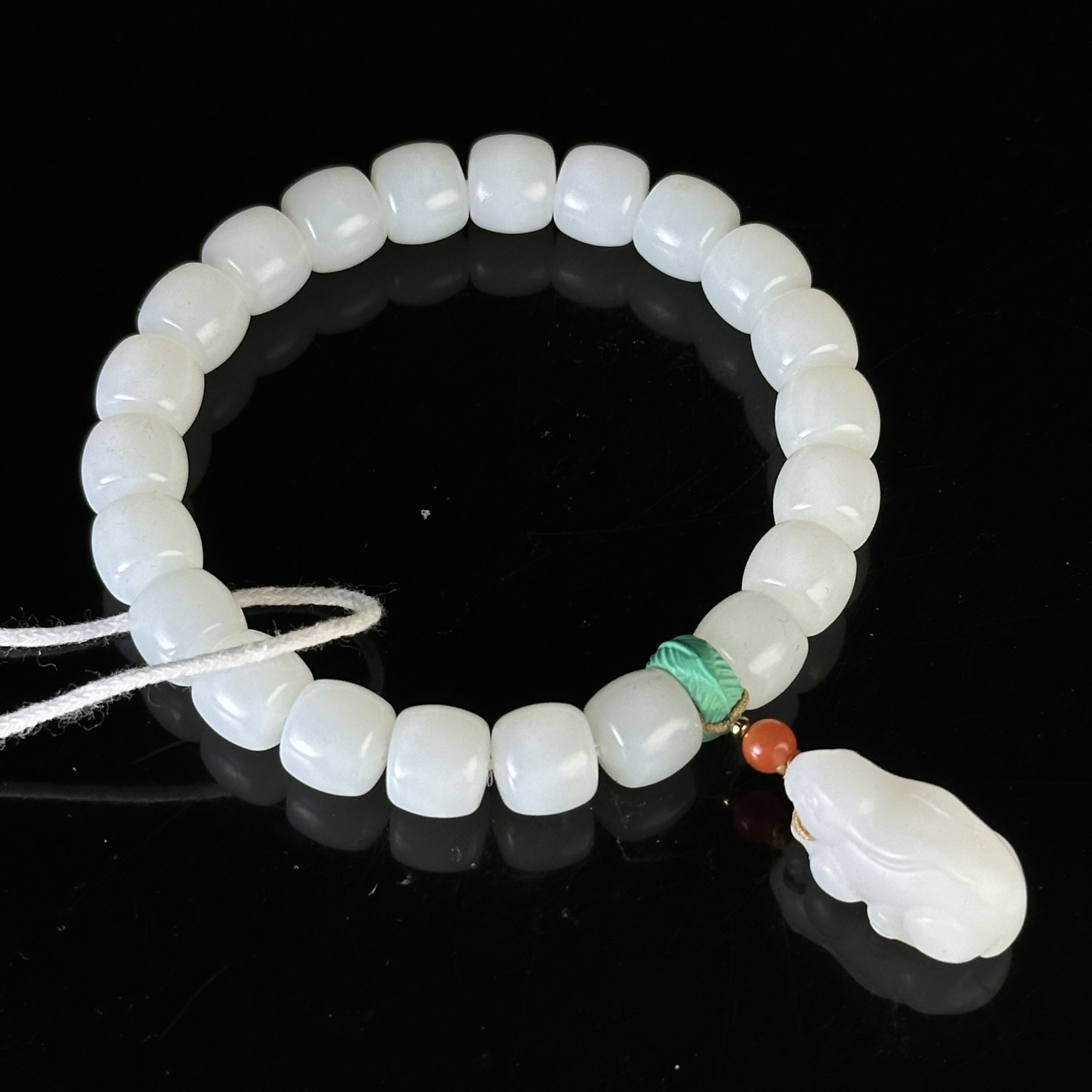 20世纪和田玉手串 ZR401203093*【上海兰馨】