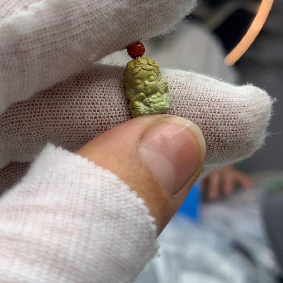 绿松石挂件未镶嵌