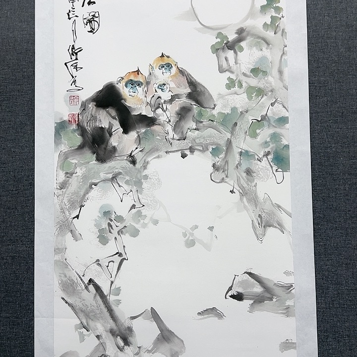 国画书画作品多次