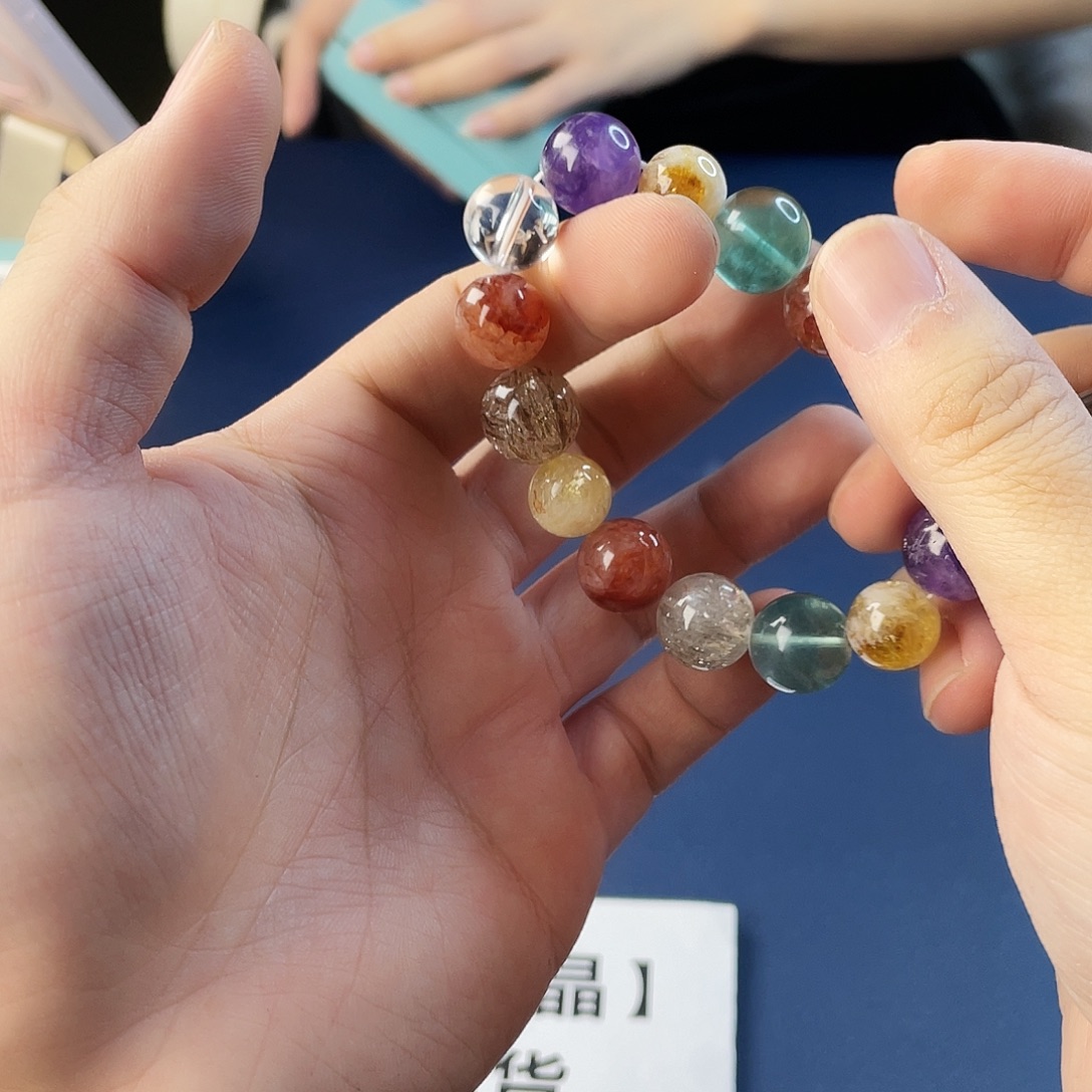 手链水晶银S925镶嵌