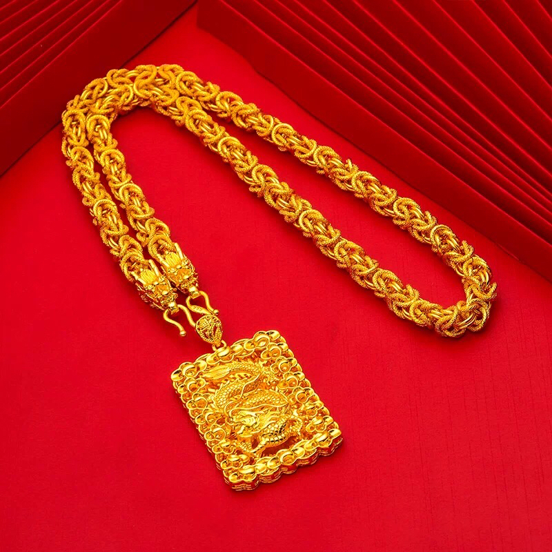 合金项链 合金龙骨链男士大气时尚项链