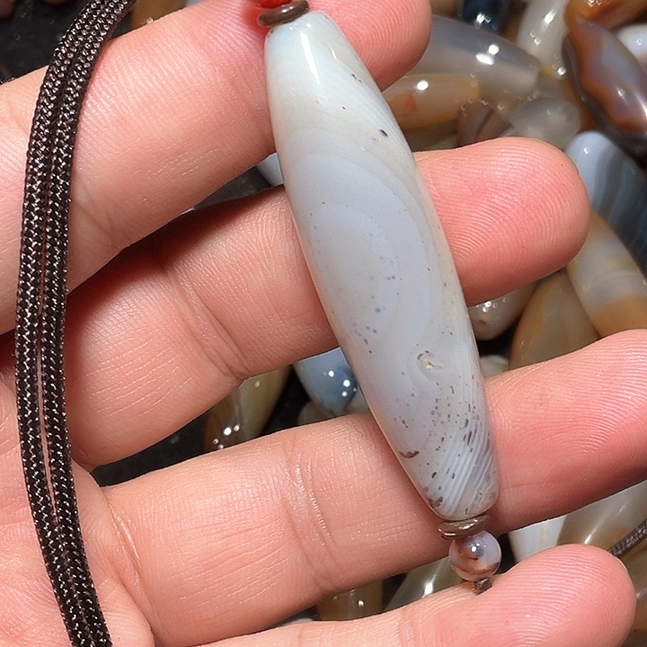 玛瑙/玉髓未镶嵌吊坠(不含链)