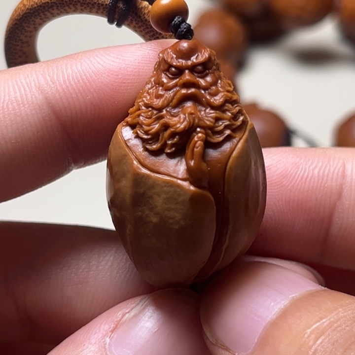 橄榄核手串2.2梅林核达摩单颗