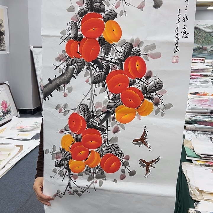 国画手绘国画大捡漏