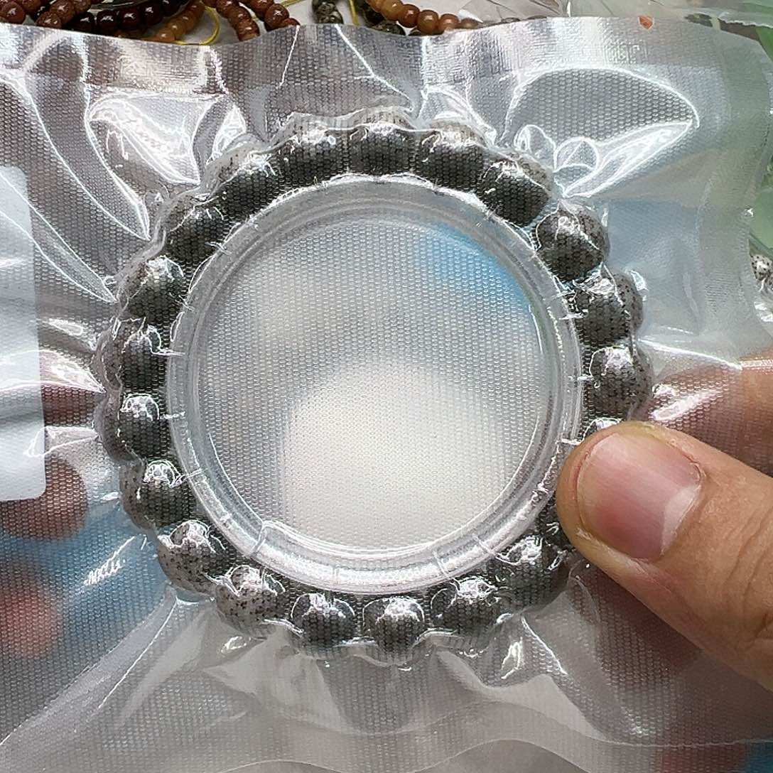 星月菩提手串103尽头黑冰石玉星月菩提11