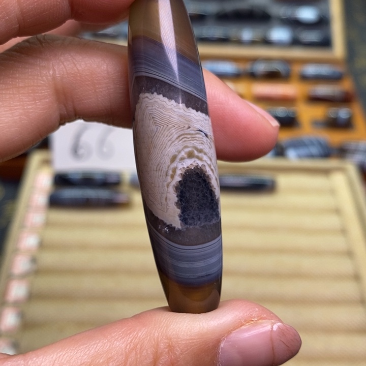 未镶嵌玛瑙/玉髓珠宝半成品