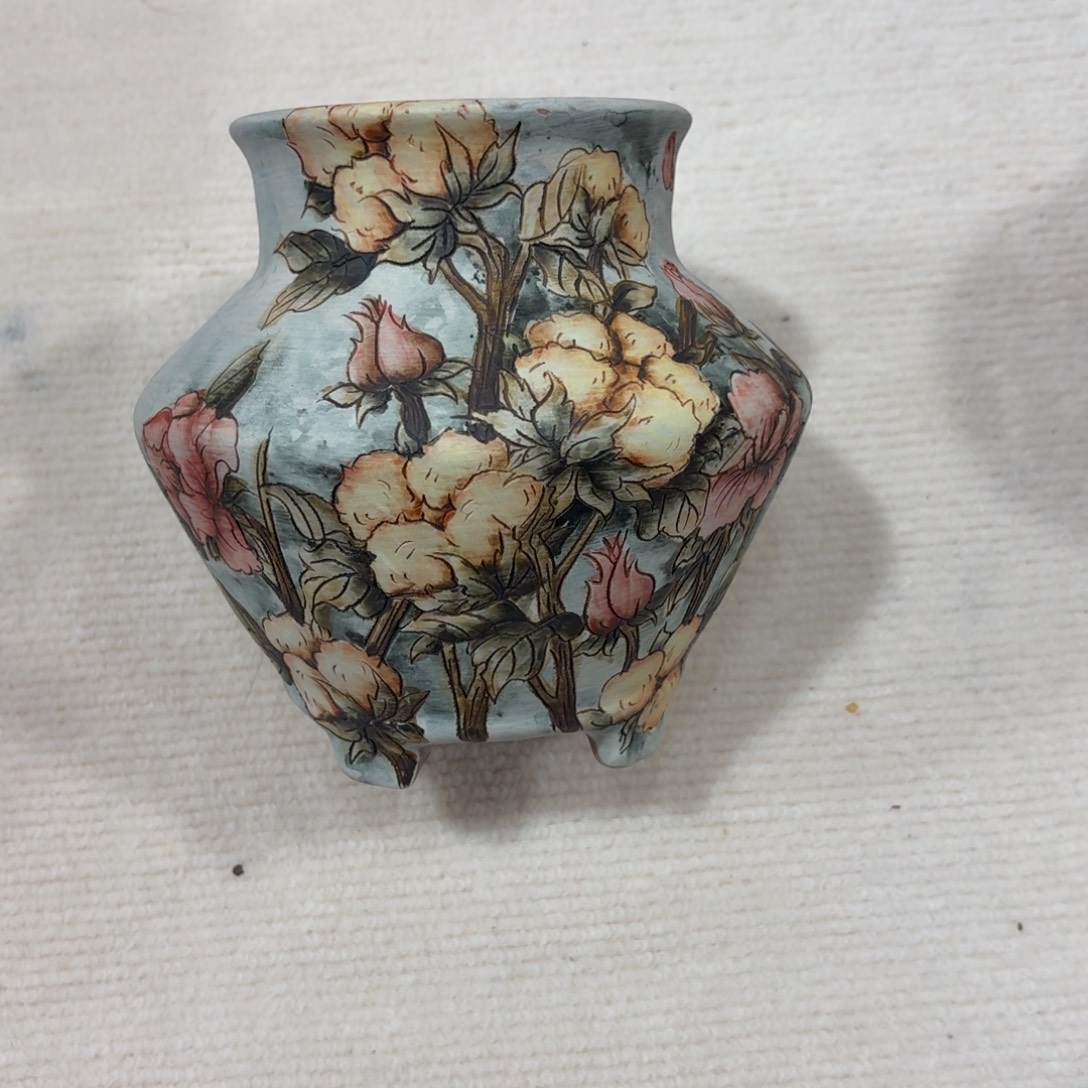 …***华紫砂花盆陶瓷多肉花盆微瑕