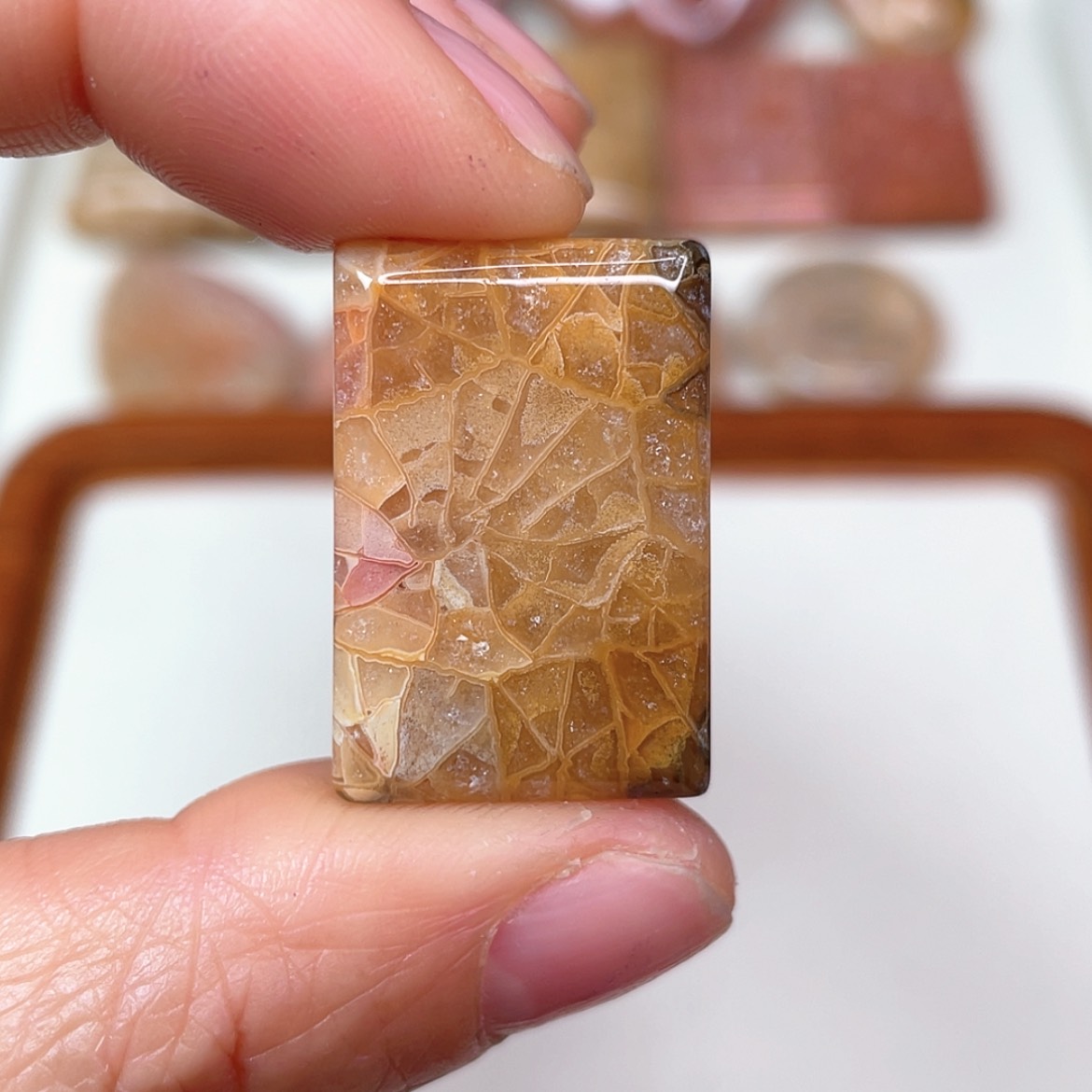 【闪购商品】未镶嵌吊坠(赠链)硅化玉