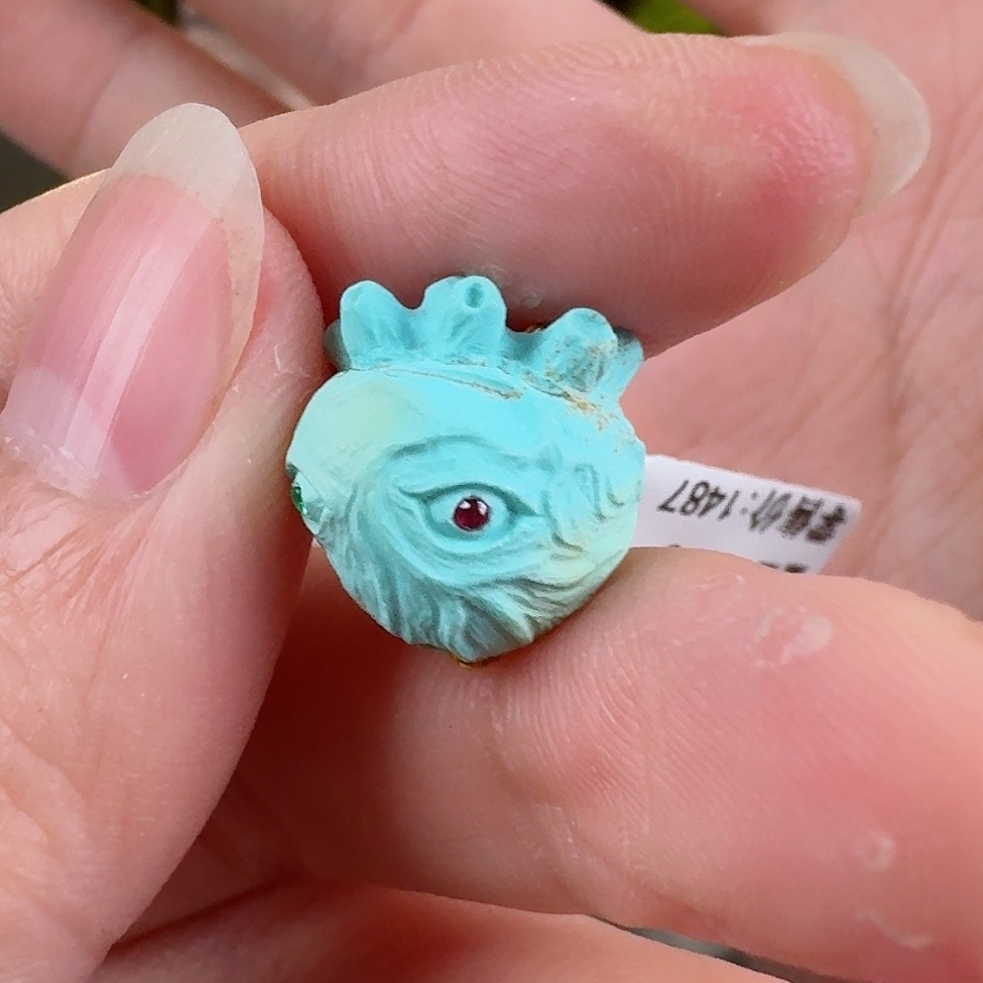 绿松石珠宝奇石未镶嵌