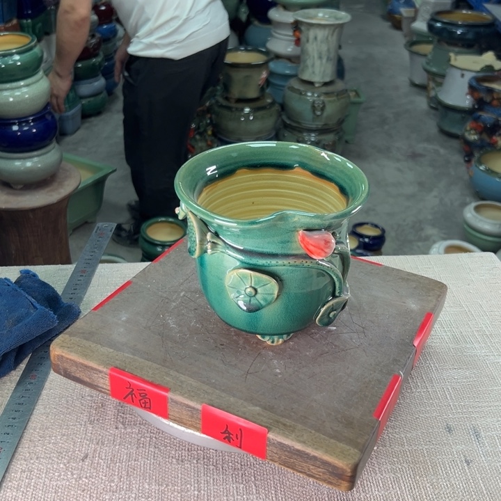 泳坤堂石湾盆陶瓷