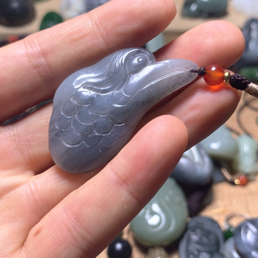 和田玉颈饰未镶嵌用****5