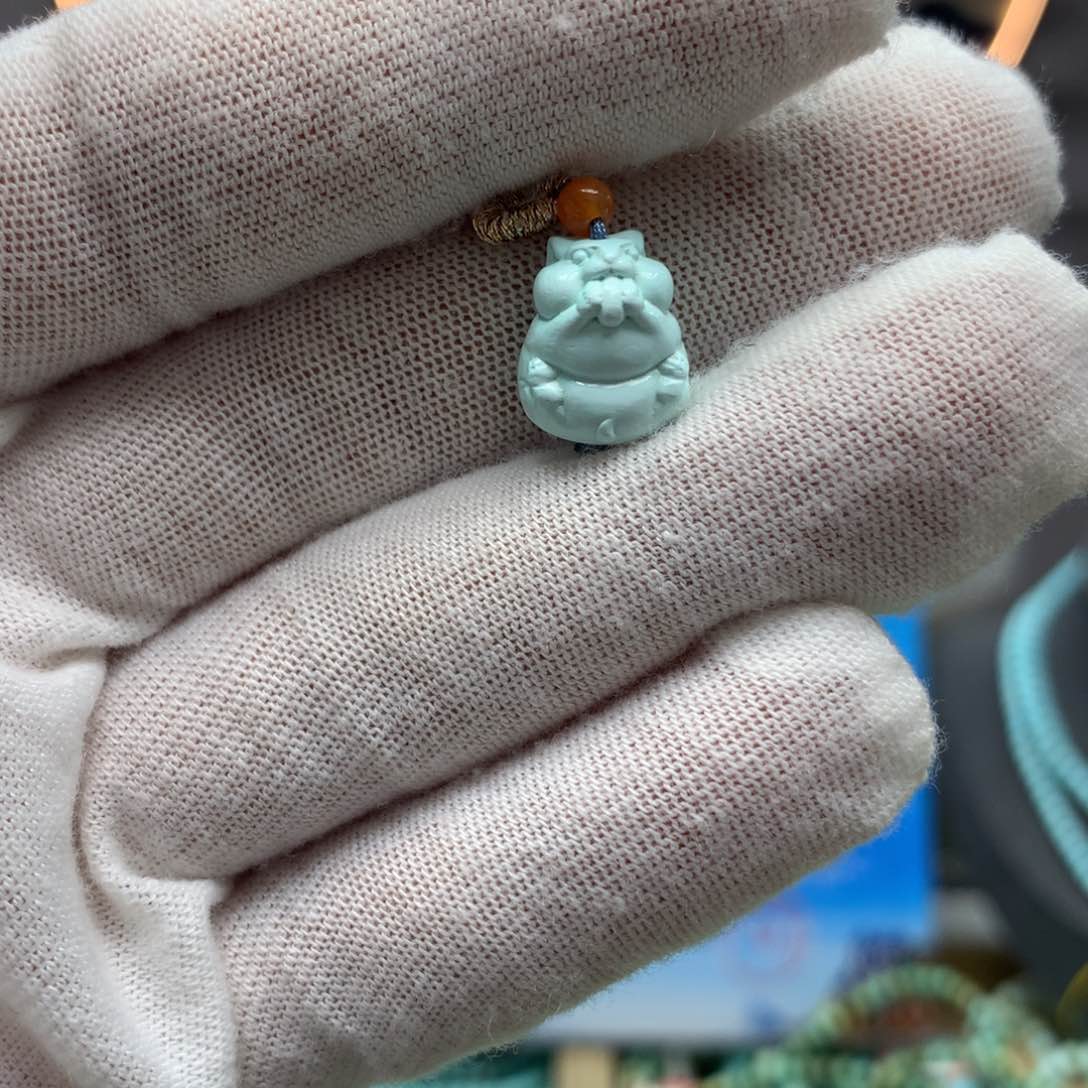 绿松石挂件未镶嵌