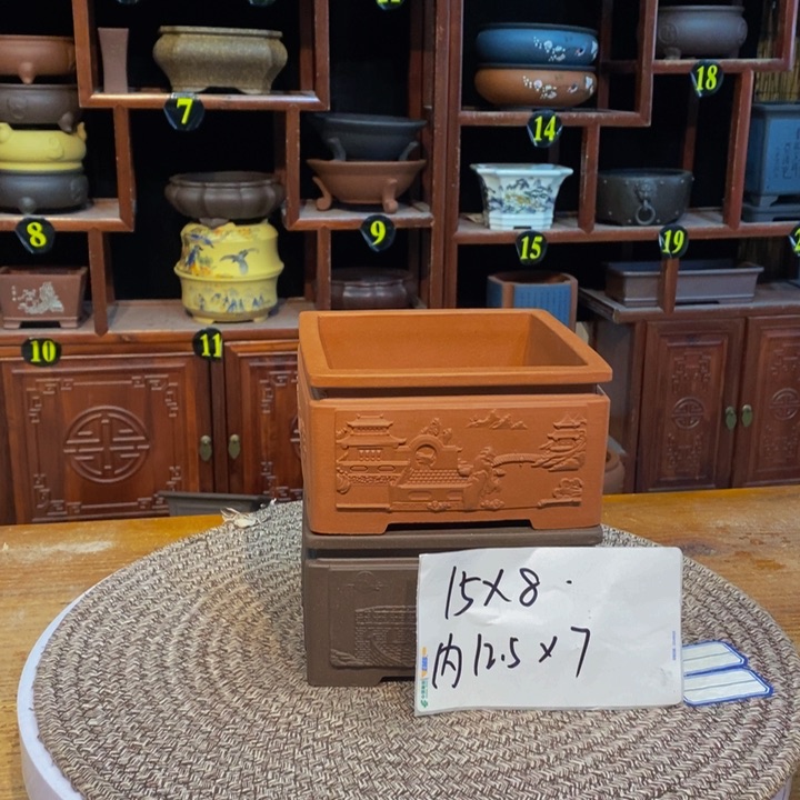 紫砂花盆紫砂花盆