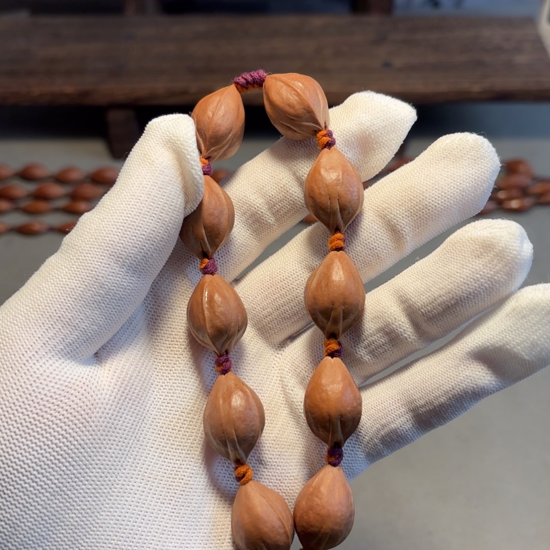 橄榄核手串/手链梅林铁核三面佛15×23头货