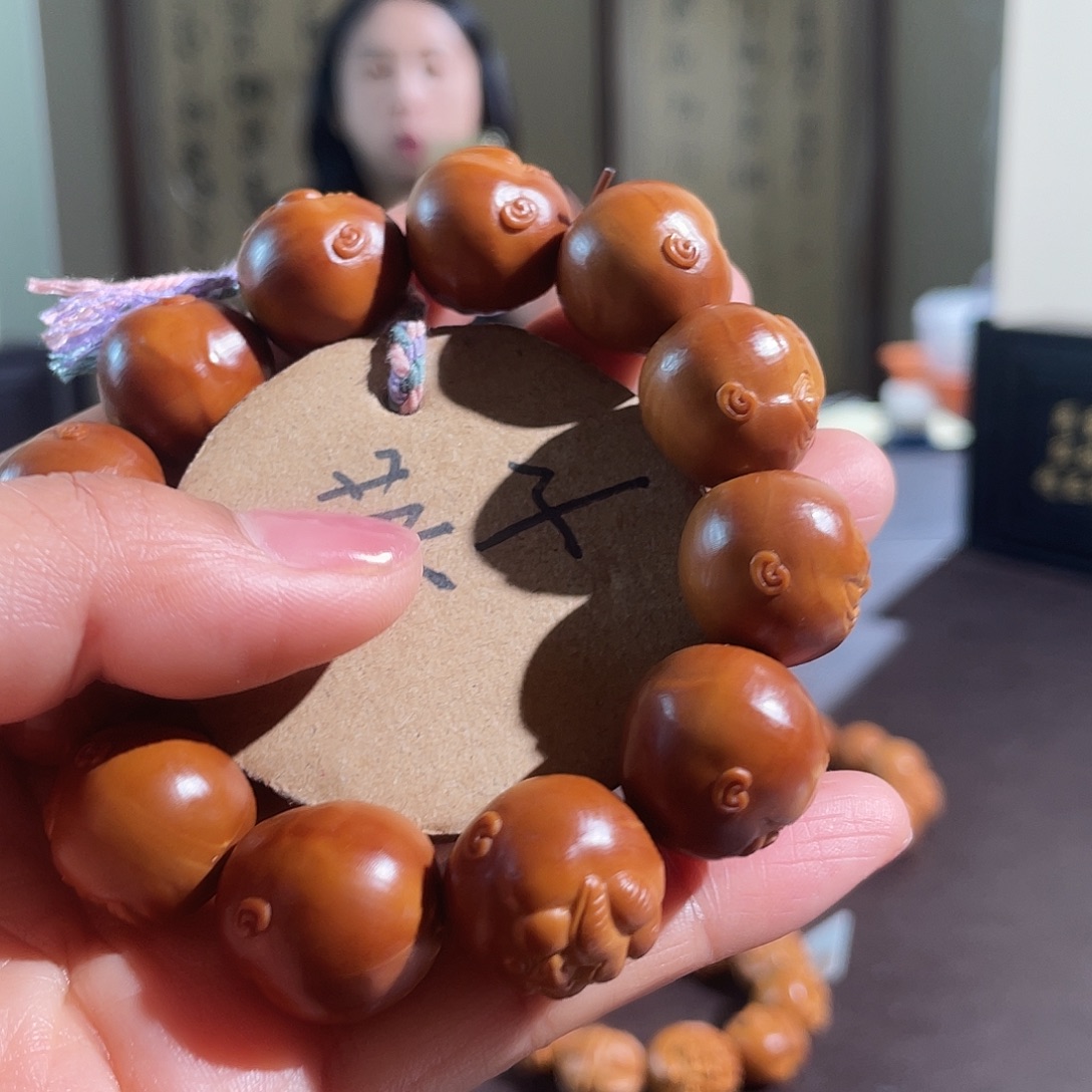 梵***天橄榄核手串/手链111111111