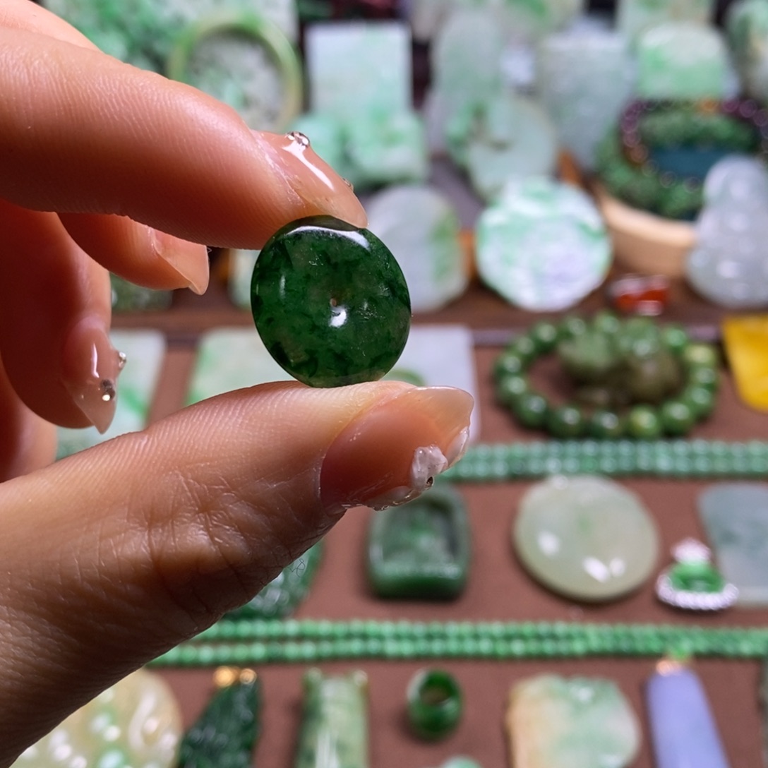 翡翠未镶嵌挂件111111111111