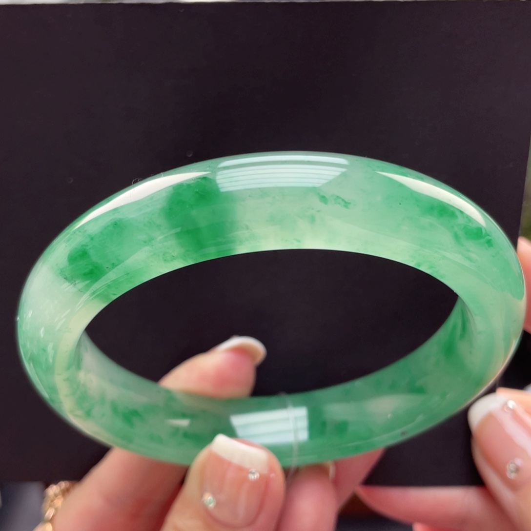 石英质玉手镯未镶嵌胡*胡60-61圈