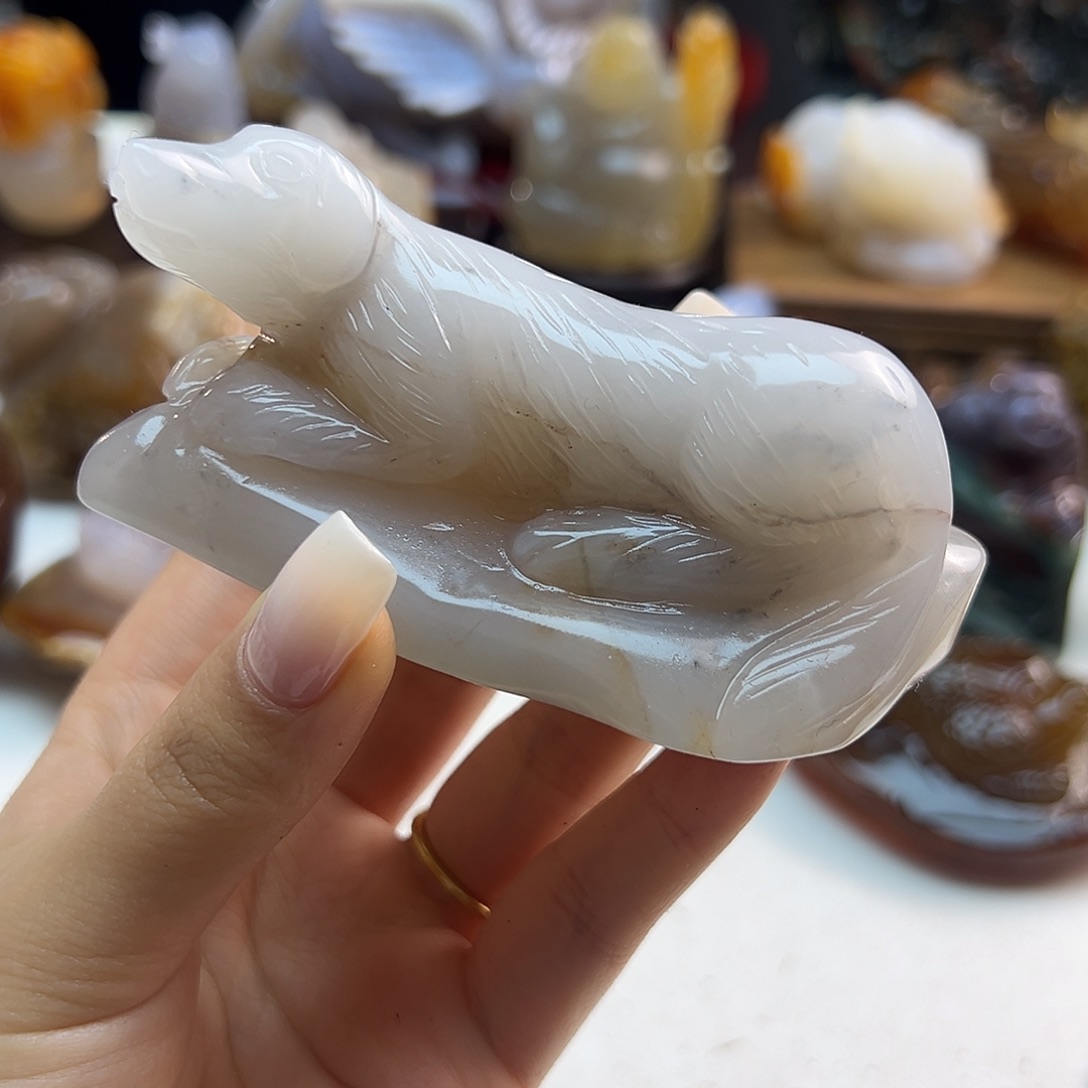 玛瑙/玉髓未镶嵌颈饰