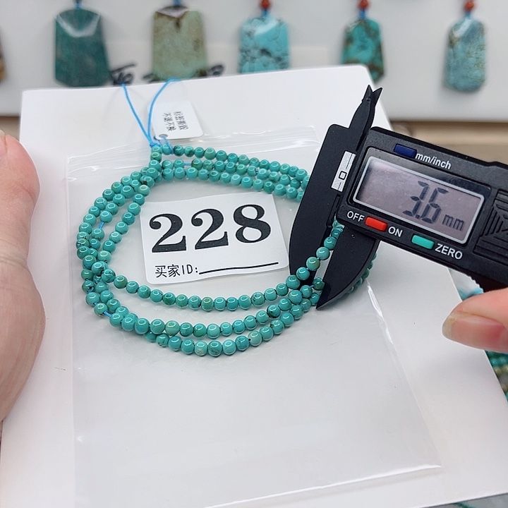 绿松石颈饰未镶嵌