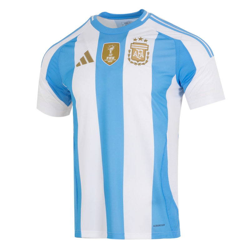 【专属】adidas阿迪达斯男子阿根廷队球迷版运动休闲短袖T恤IP8409