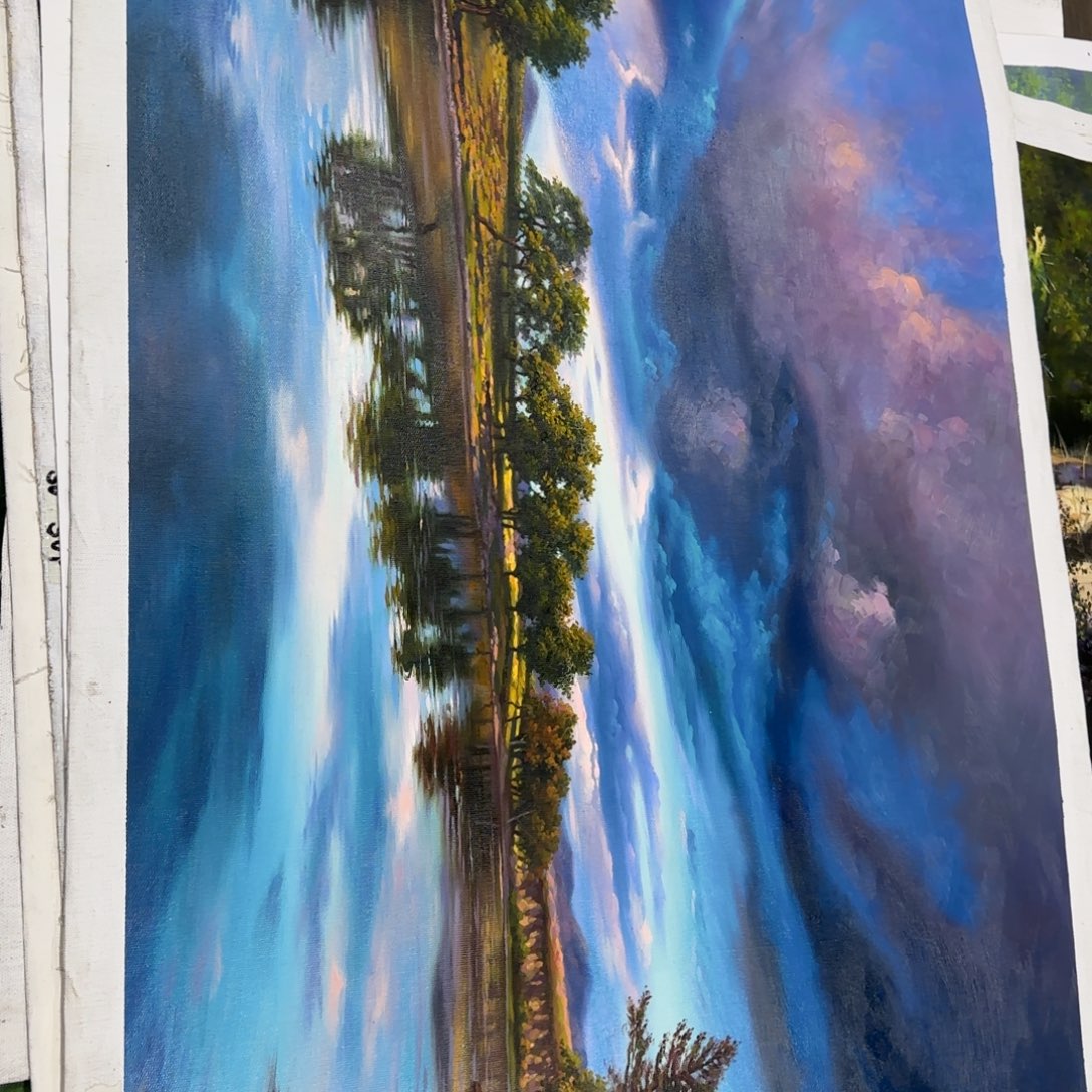 油画优惠活动开始了自己