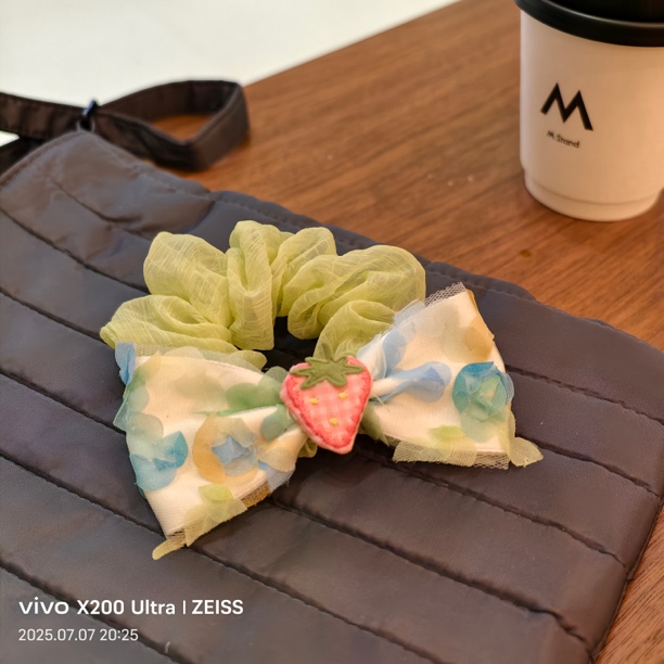 9128小清新肠圈发圈（手工微瑕介意勿拍）