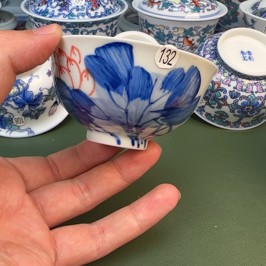 彦祖纯手工手绘茶具132