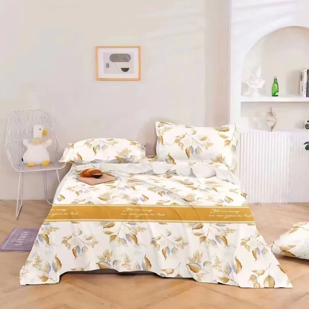 【单件床单】夏季亲肤磨毛透气印花床单可机洗水洗LR