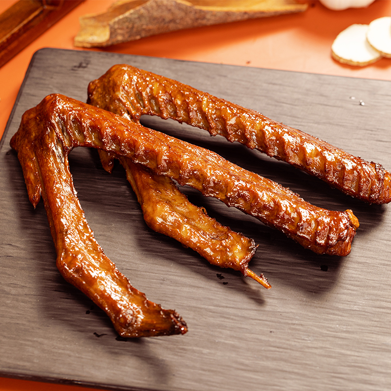 【直播专享】蛙哥有品鹅翅果木烟熏即食鹅肉熟食卤味