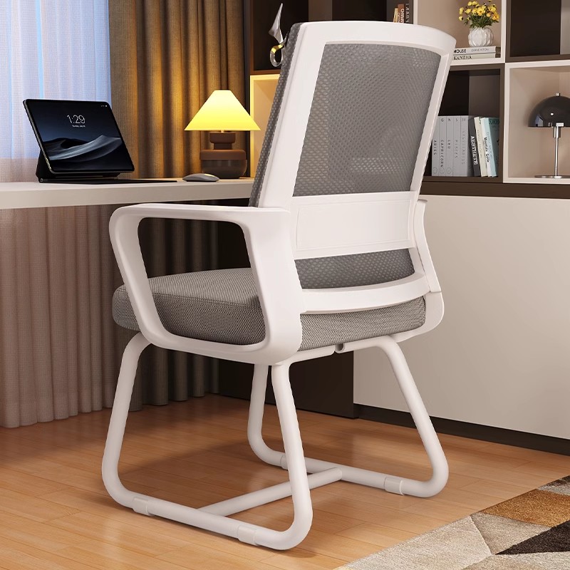 过早电脑椅家用办公椅子网布会议椅职员椅书桌椅学生宿舍椅子网红