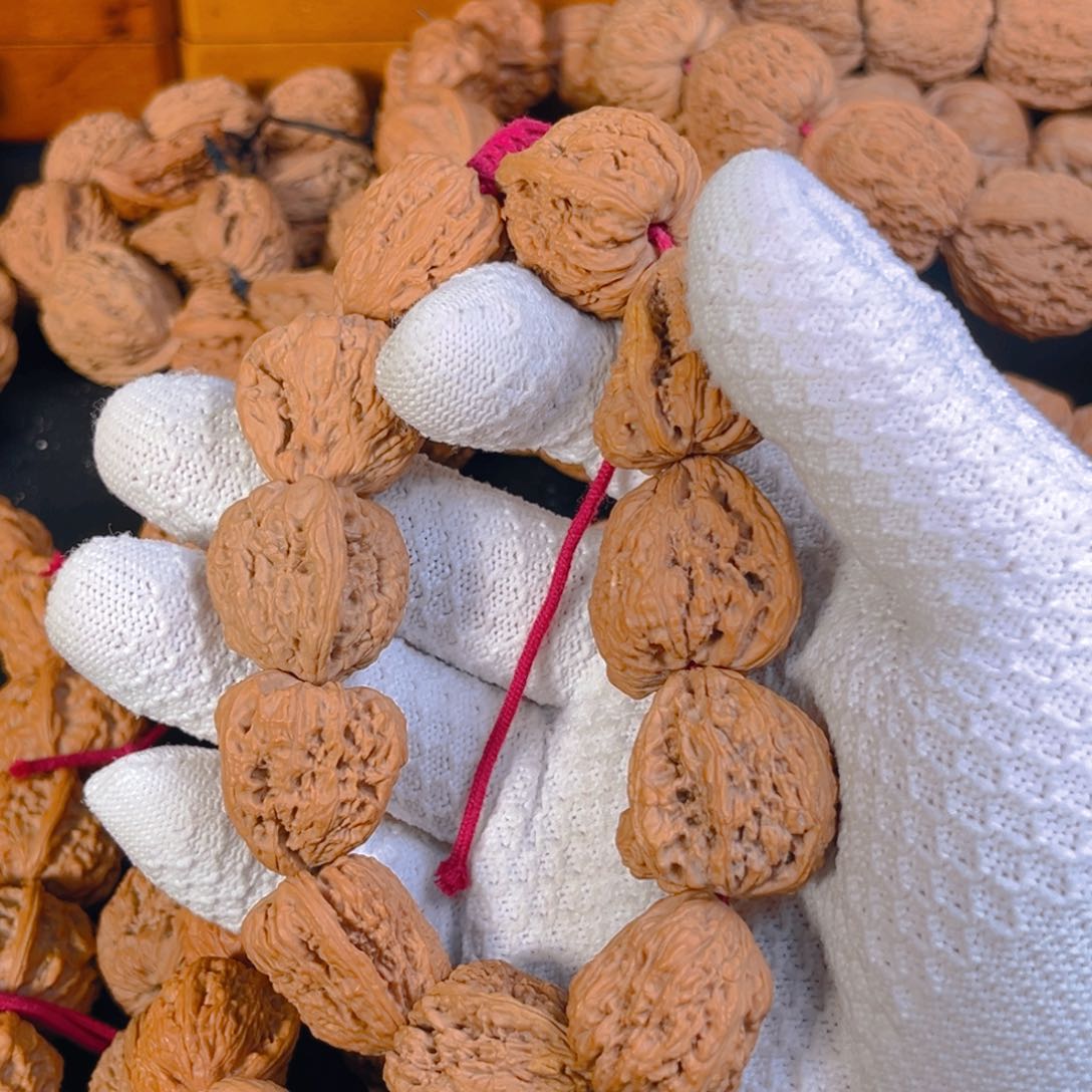 桃核手串h*o南疆核桃