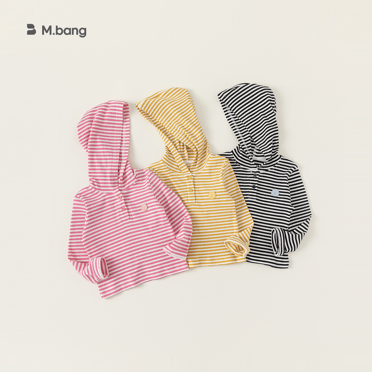 【春】2025春新款儿童上衣（贴标条纹外套）CY24060