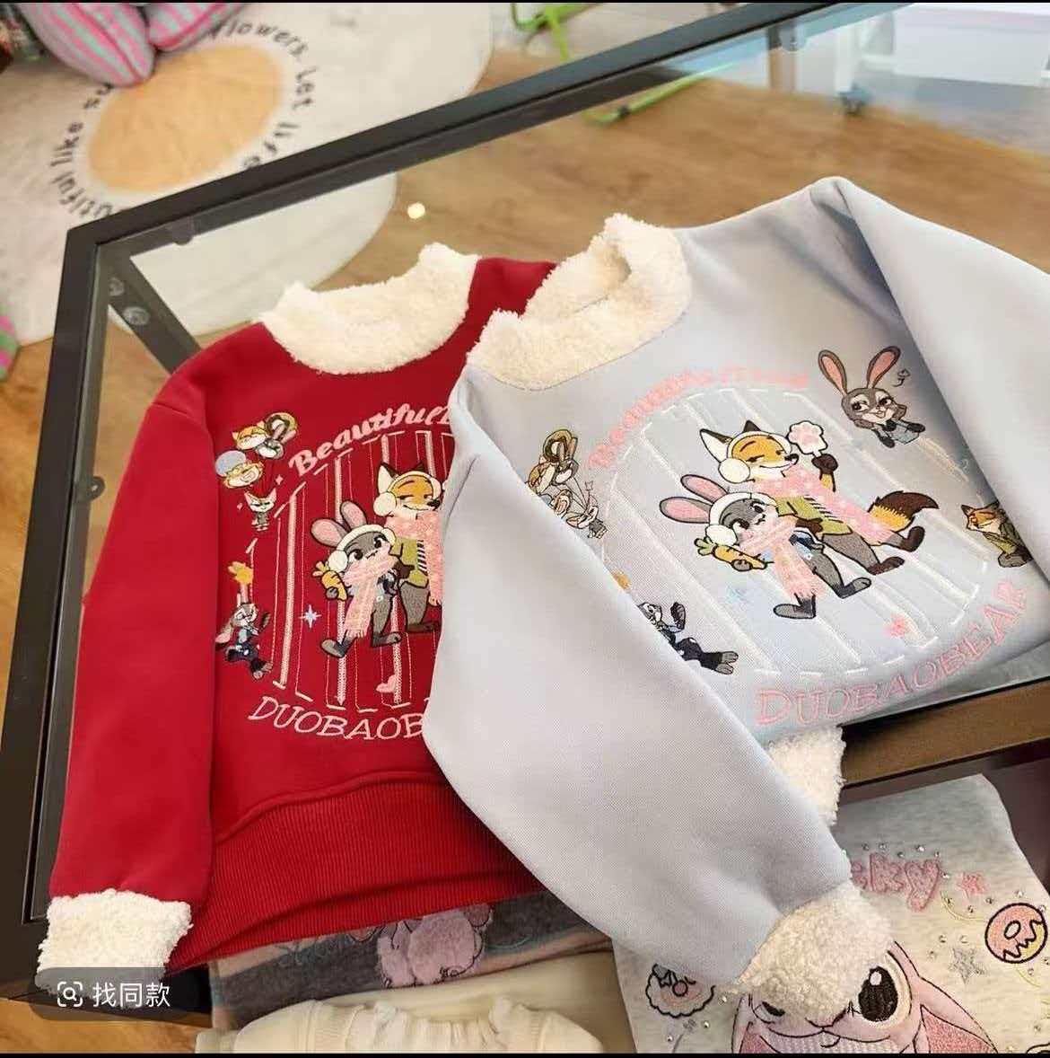 女童加绒卫衣冬季2025新款儿童半高领休闲加厚一体绒打底上