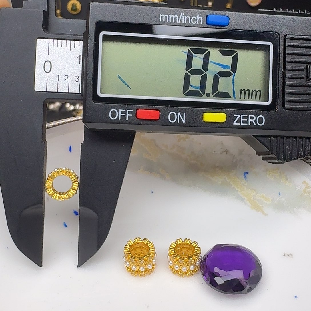 银S925镶嵌紫晶颈饰紫水晶925镶嵌124