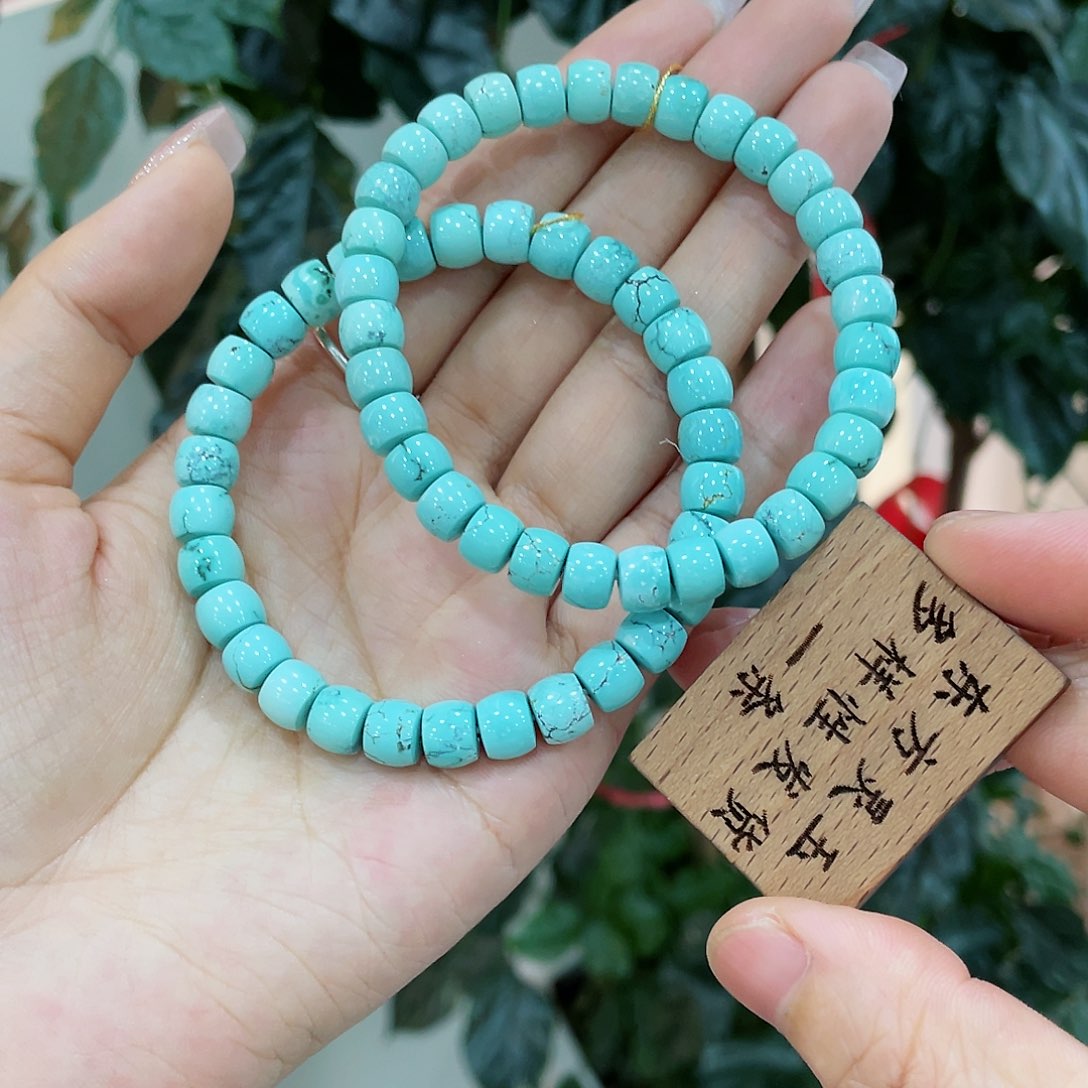 绿松石手串未镶嵌