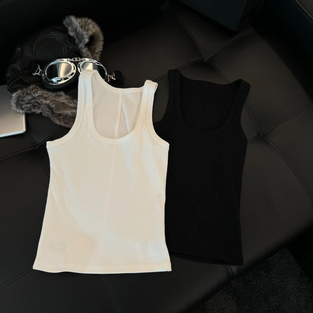 Rebornmoi【vivi老板娘】重工高弹刺绣背心女款 BX340