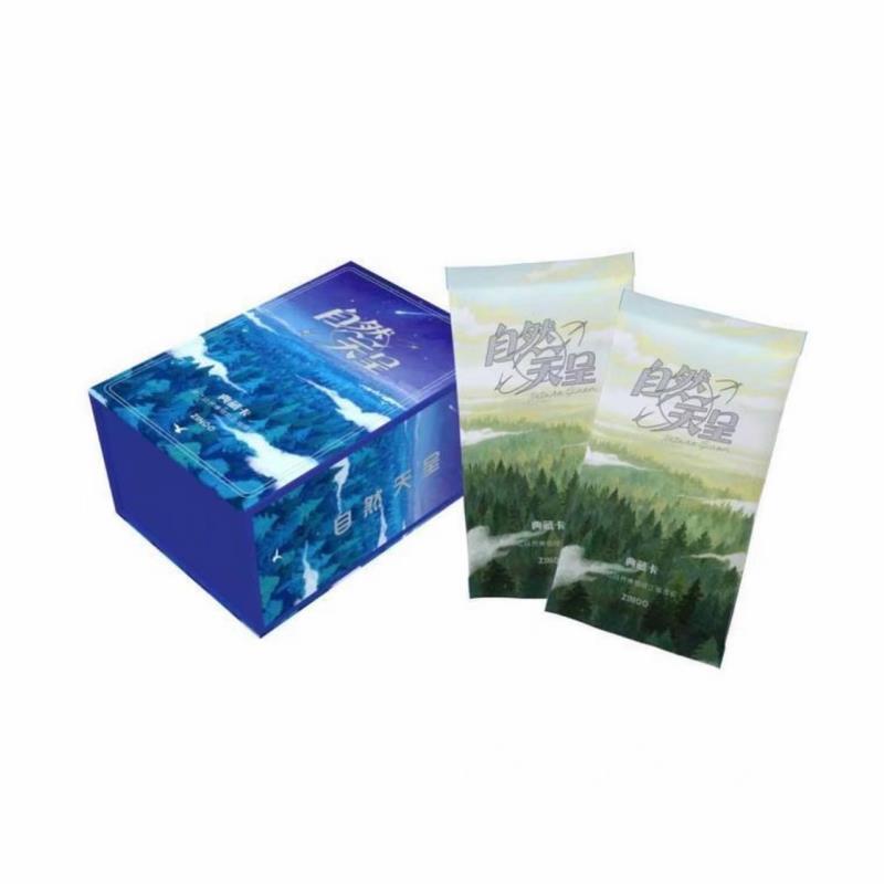 怼【拟人+2花卉+4】自然天呈系列艺术收藏卡牌盲盒（代拆）