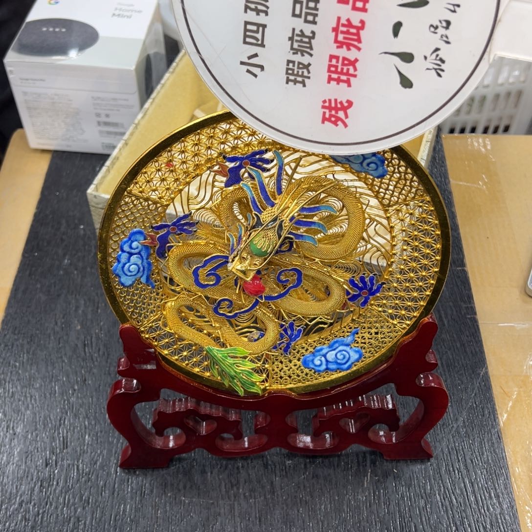 滴***哒铜中古工艺品摆件