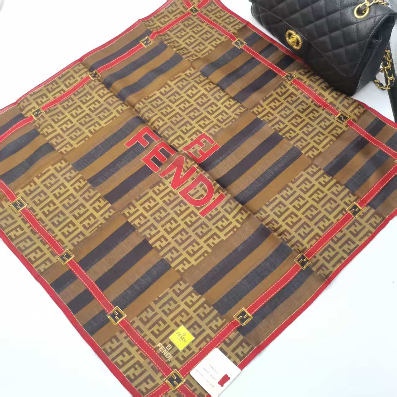 99新 FENDI/芬迪 海囤/芬迪/丝巾/xh94298