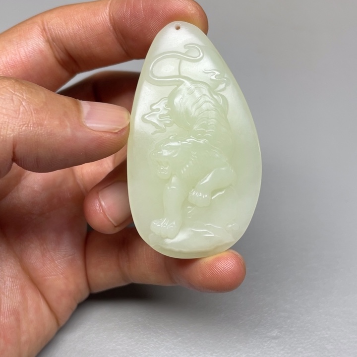 和田玉未镶嵌吊坠(不含链)用****6