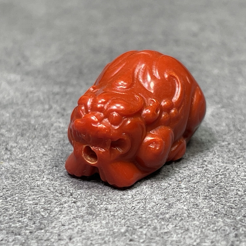 3318百搭DIY苏工立体雕刻貔貅配珠背云小提溜手串