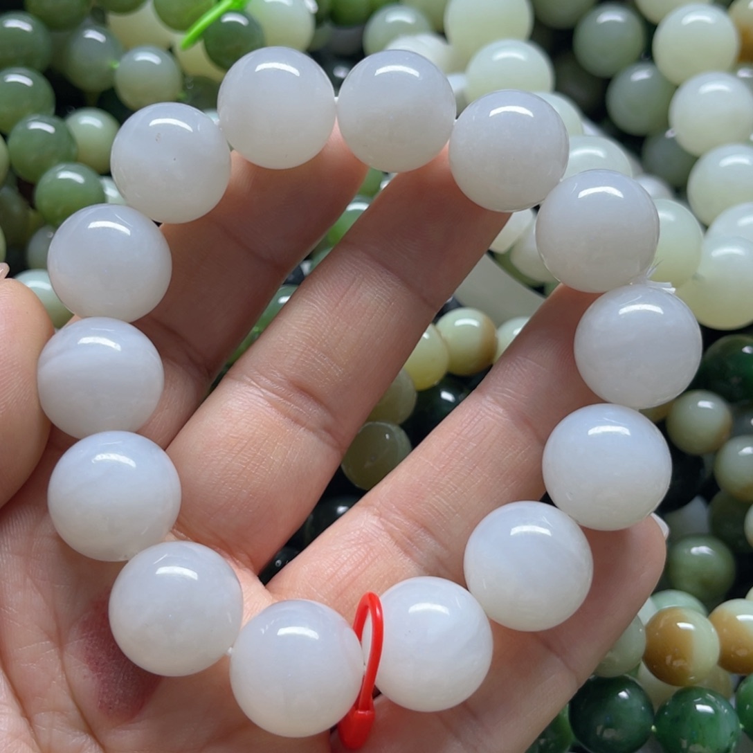 和田玉手链未镶嵌