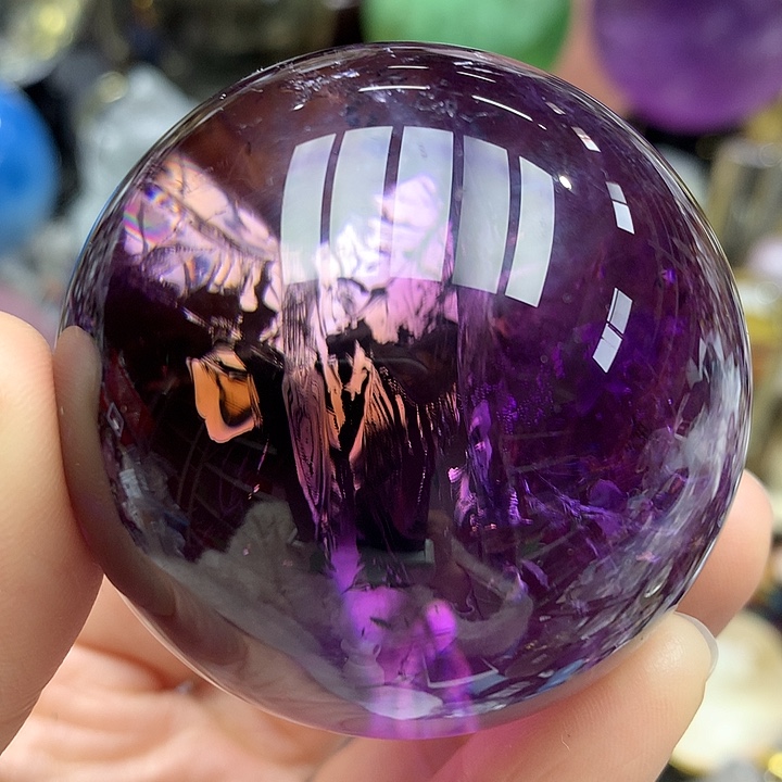 水晶天然水晶高品质摆件51.8mm未镶嵌