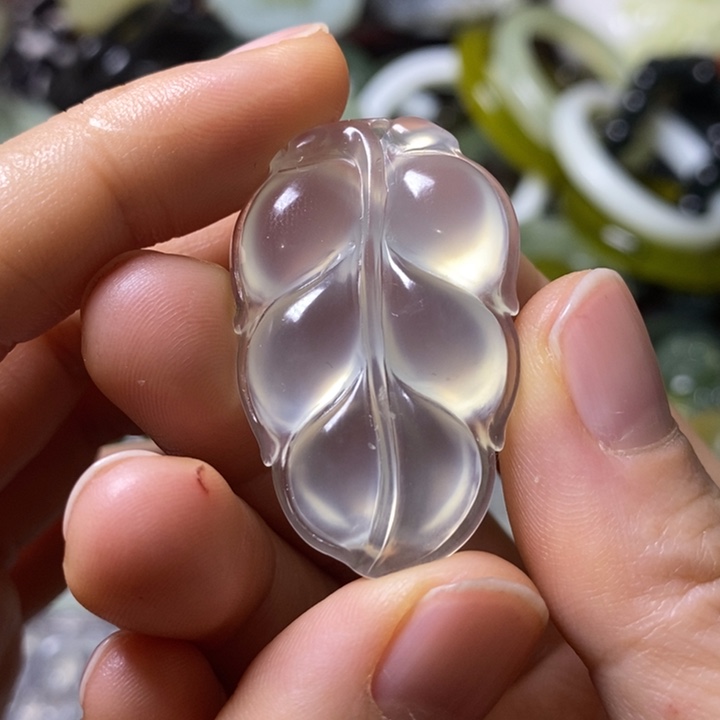 岫玉岫玉挂件未镶嵌